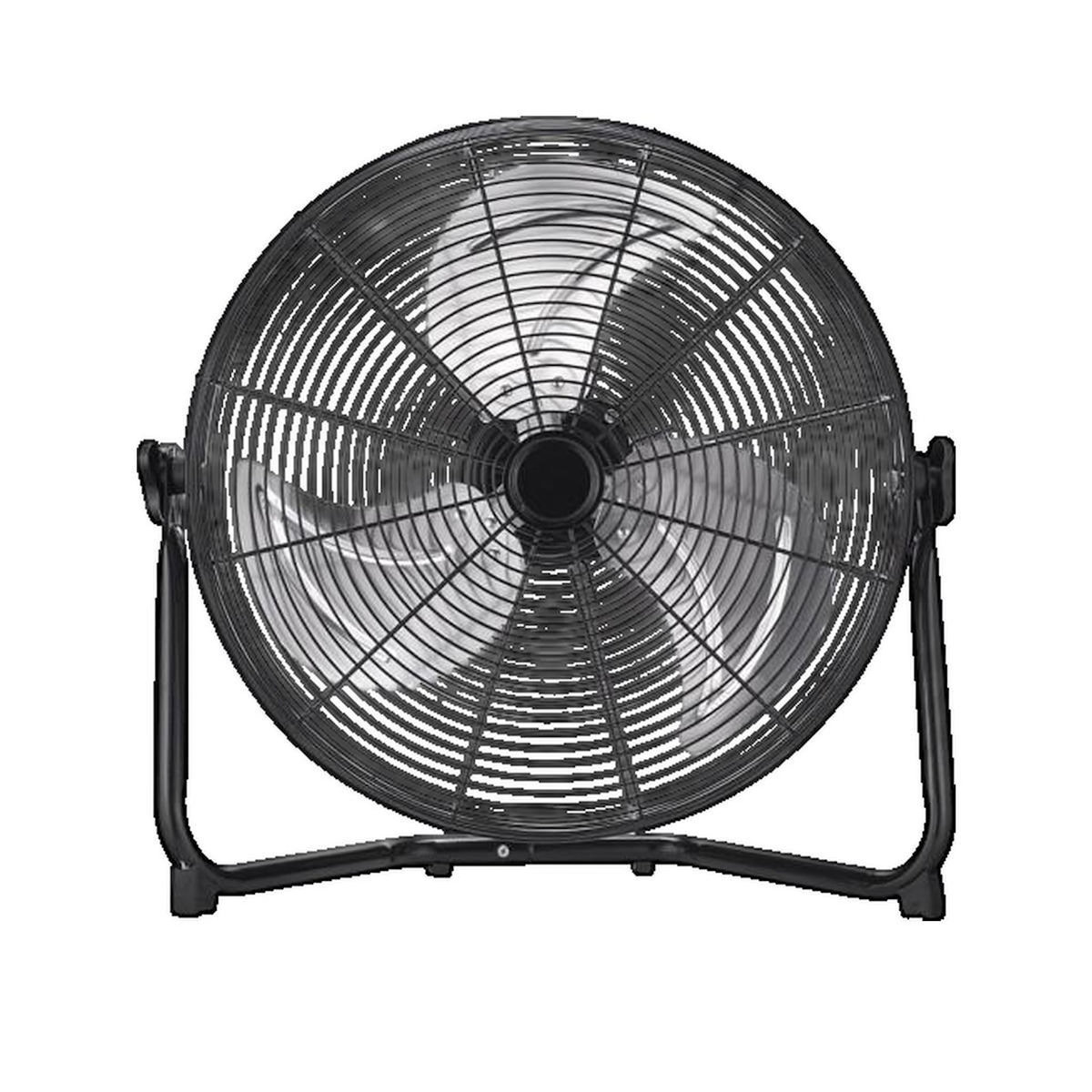 Abril Et Nature Ventilateur Industriel abrila Série Midas noir et chrome