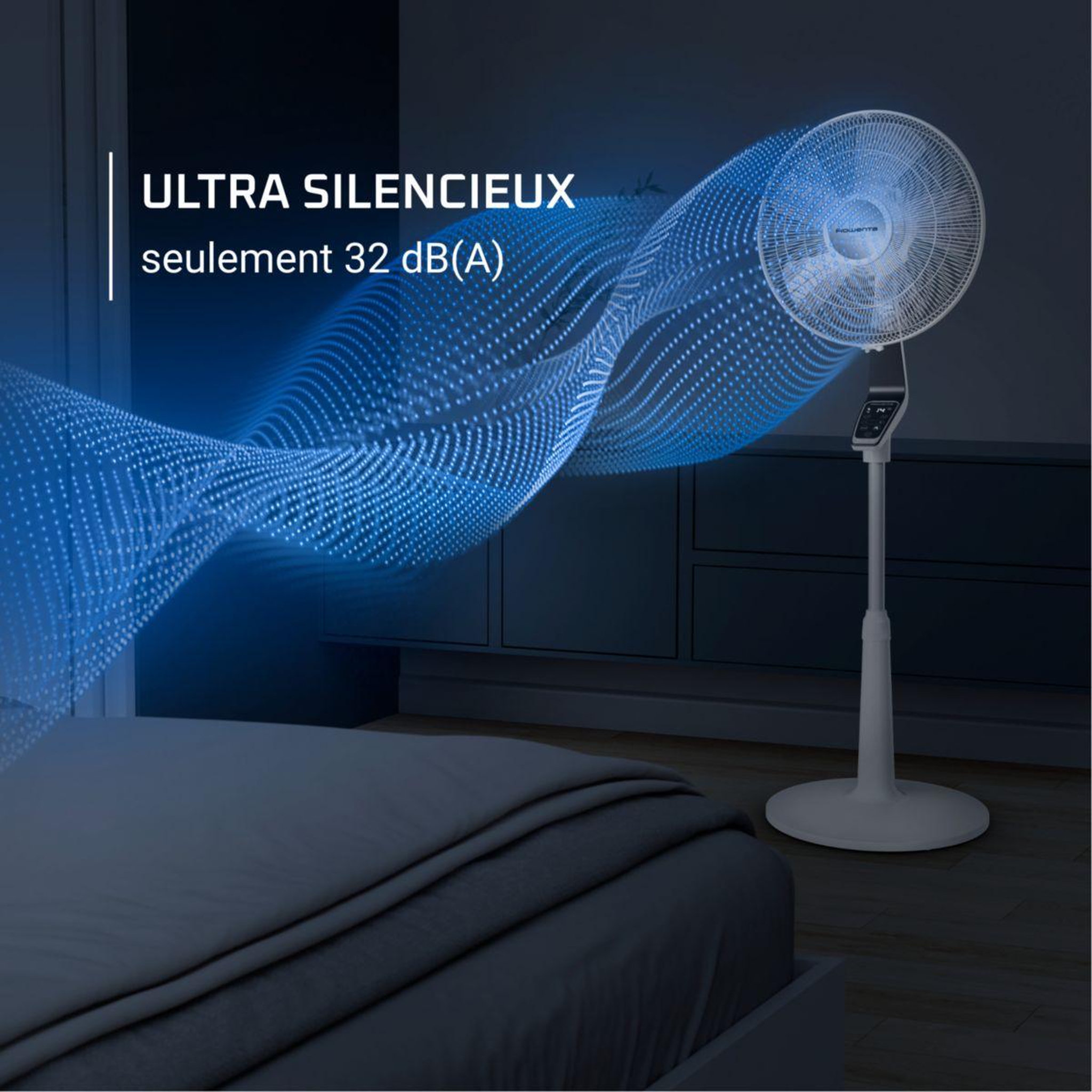 Voir la diapositive 4 : ROWENTA Ventilateur VU5690F0 TURBO SILENCE EXTREME