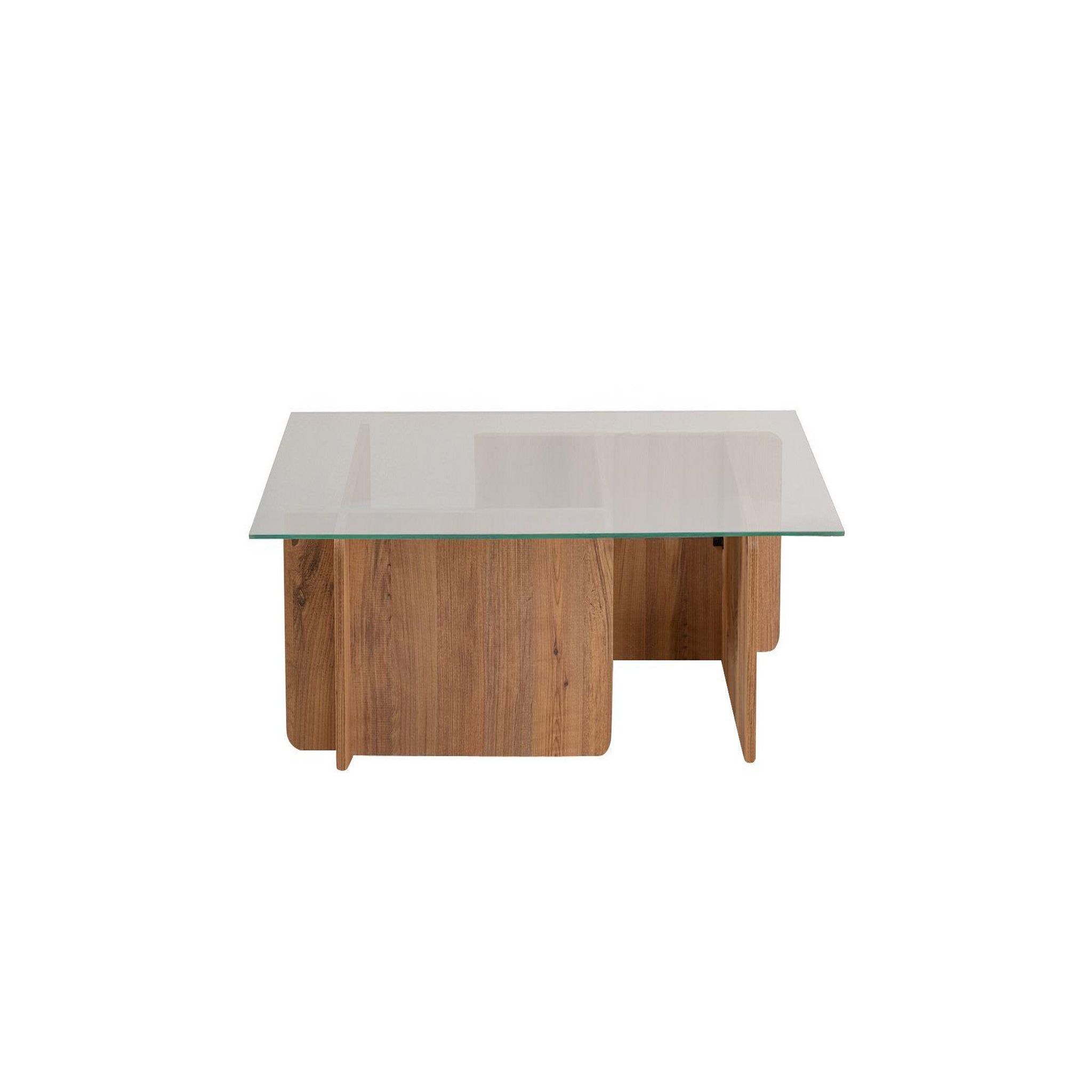 Habitat et Jardin Table basse en bois  flavio  - 105 x 65 x 30 cm - pin atlantique