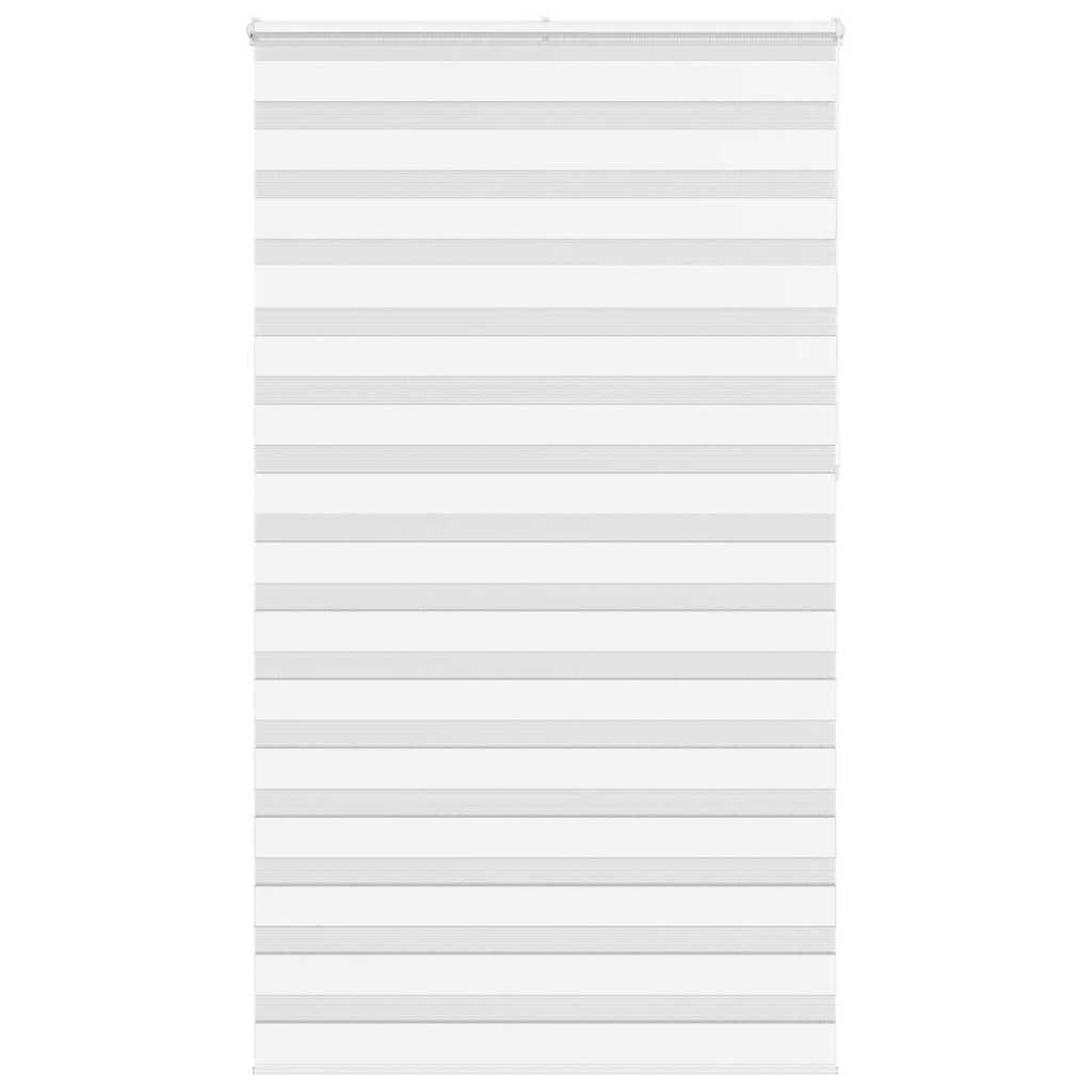 VIDAXL Store zebre blanc 120x230 cm largeur du tissu 115,9cm polyester