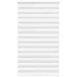 VIDAXL Store zebre blanc 120x230 cm largeur du tissu 115,9cm polyester