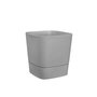 Voir la diapositive 3 : ELHO Pot de fleurs carré extérieur/intérieur 30 x 30 cm Elho Aqua Care Greensense gris ciment