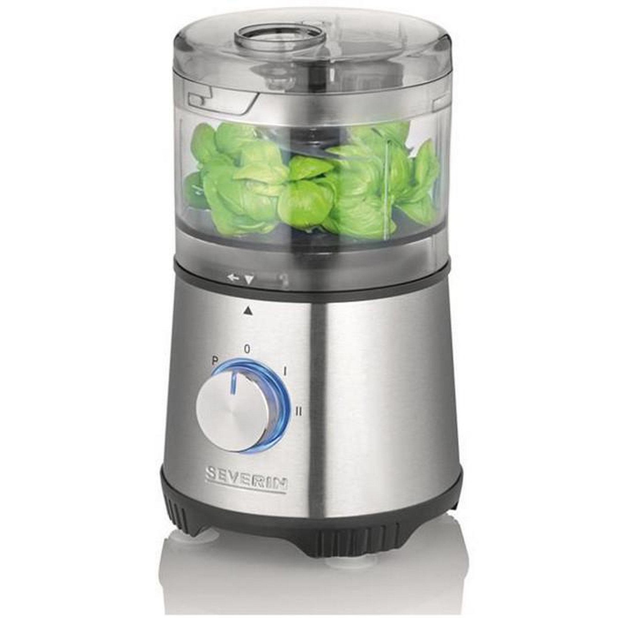 Voir la diapositive 3 : SEVERIN Hachoir multifonction 0.5l 400w noir/inox - km3865