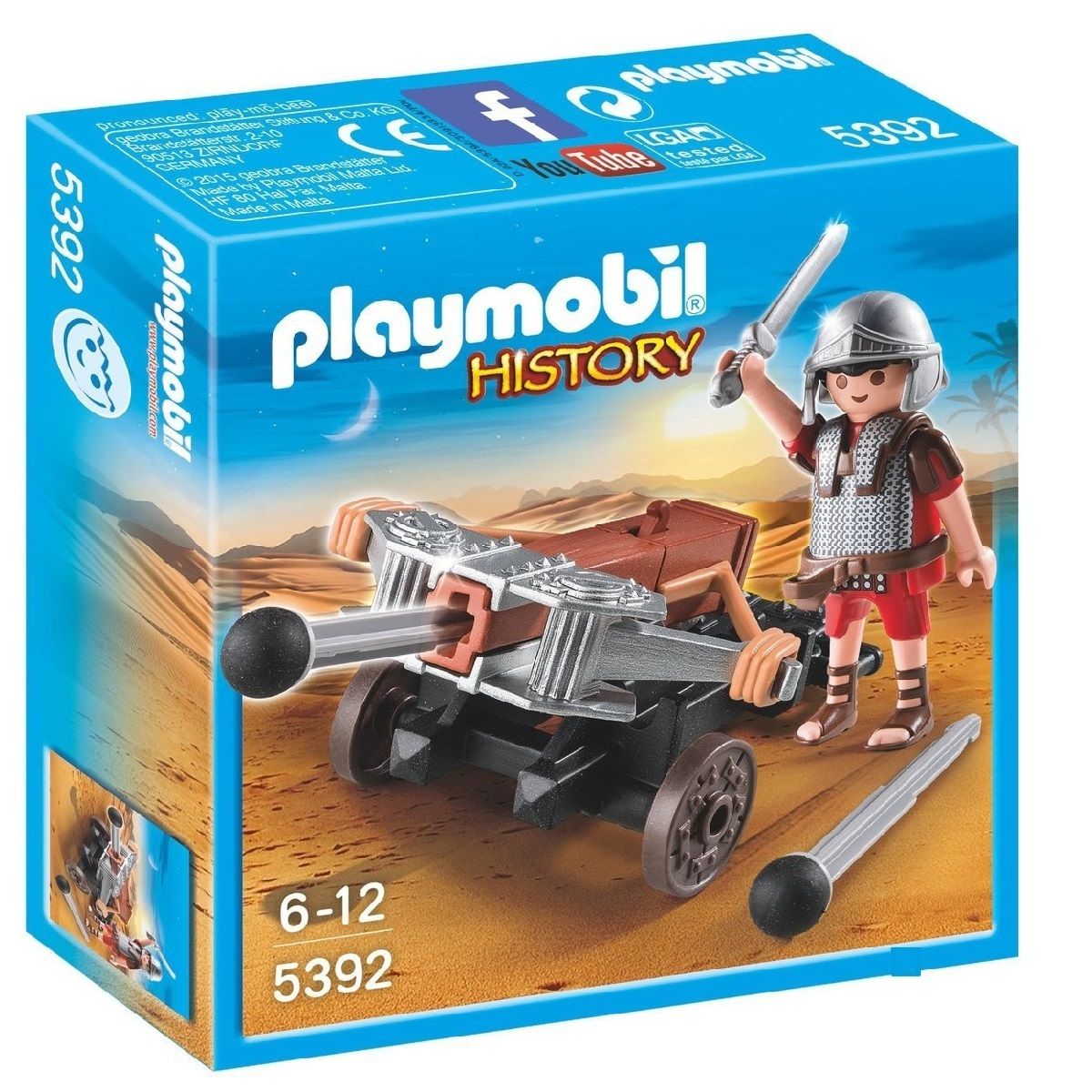 PLAYMOBIL 5392 Légionnaire romain avec baliste 