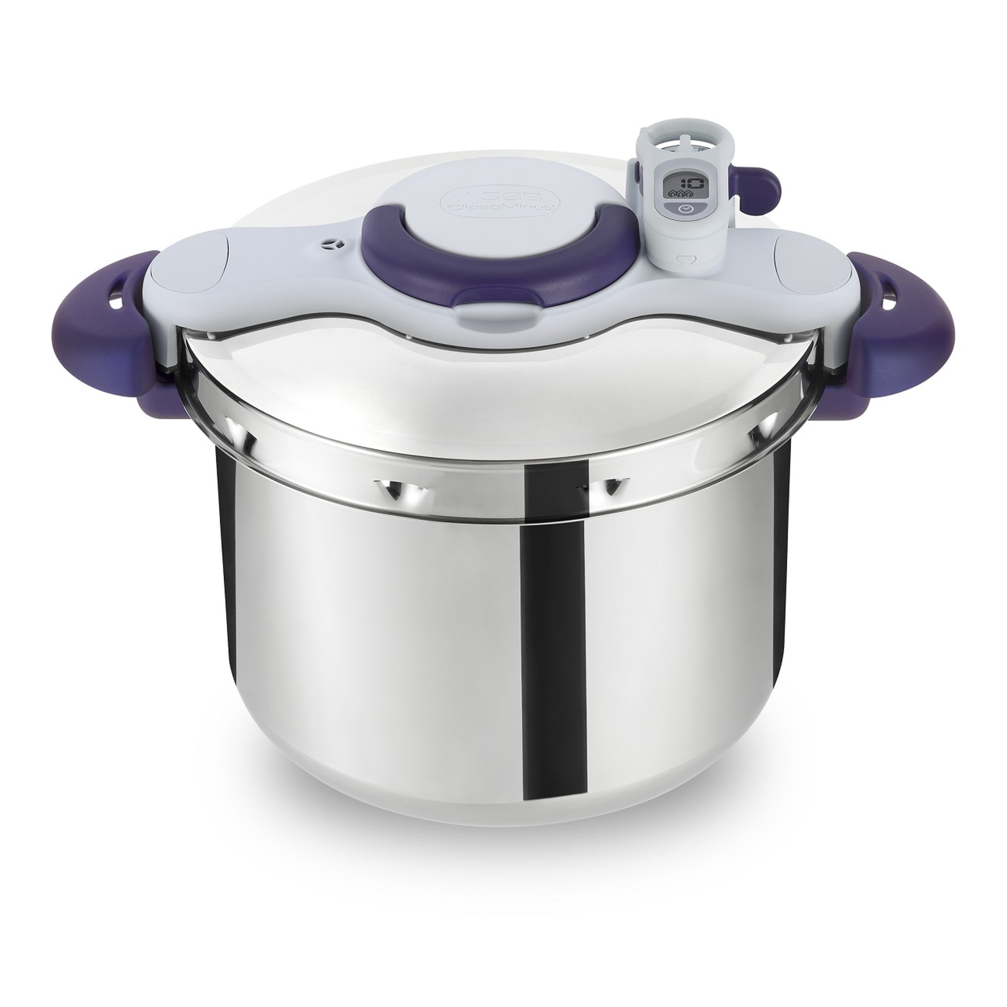 Voir la diapositive 2 : SEB Cocotte-minute CLIPSO MINUT PERFECT VIOLET 6L