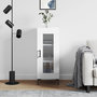 Voir la diapositive 1 : VIDAXL Buffet Blanc brillant 34,5x34x90 cm Bois d'ingenierie