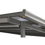 Voir la diapositive 4 : Pergola - Adossée - Aluminium - 9-21m²