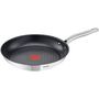 Voir la diapositive 4 : TEFAL Lot de 3 poêles INTUITION 20 / 24 / 28 cm en inox