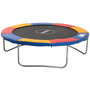 Voir la diapositive 5 : HOMCOM Couvre-ressort trampoline dia. 305 cm PVC PE haute densité rembourrage 15 mm multicolore