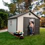 Voir la diapositive 1 : Abri de jardin résine Waitati / 11.22 m²