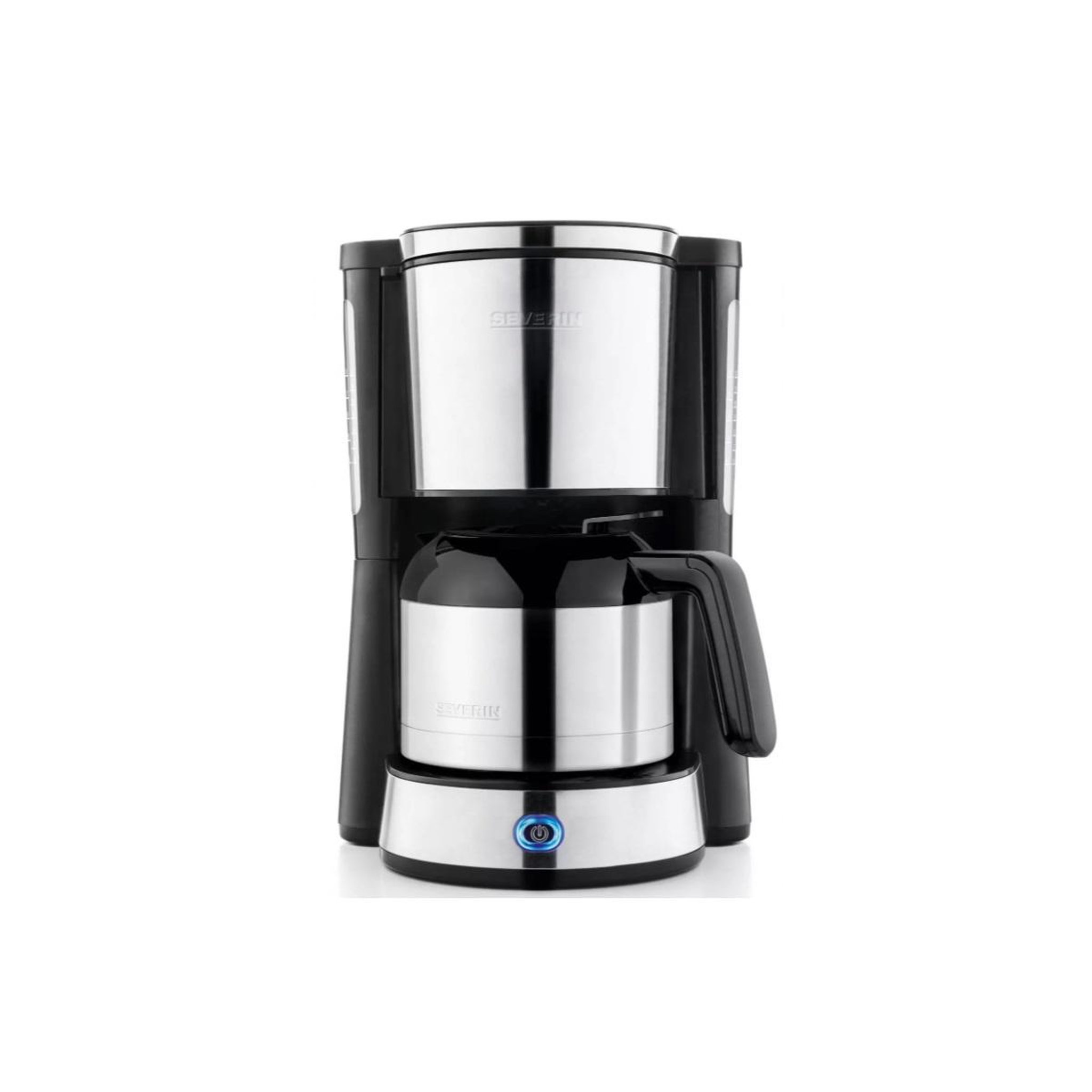 SEVERIN Cafetière isotherme 8 tasses 1000w noir/inox - ka4847