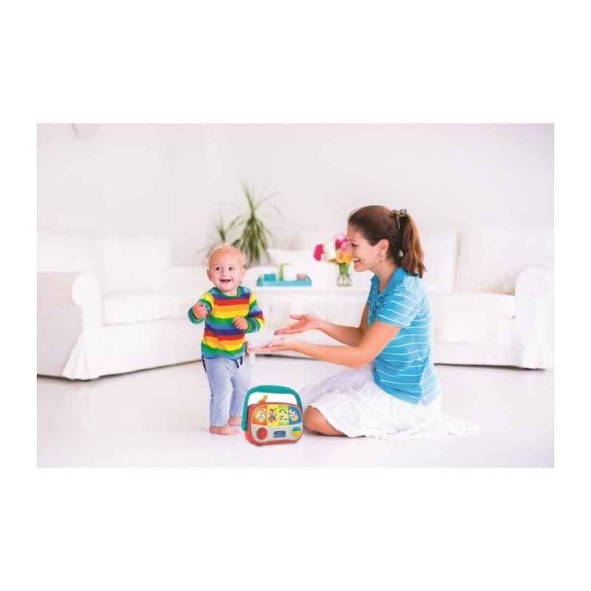 CLEMENTONI La radio de Bébé parlant CLEMENTONI