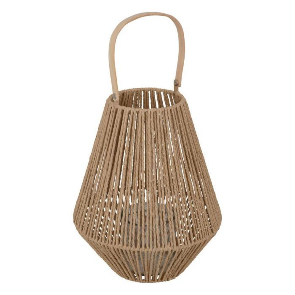 ATMOSPHERA Lanterne Avec Poignée  Ross  31cm Naturel