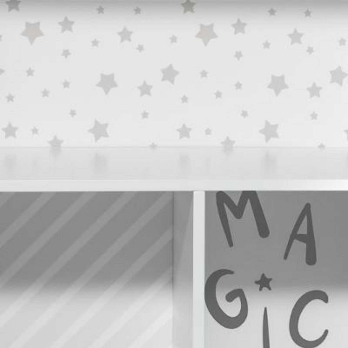 ATMOSPHERA Bibliothèque maison enfant 7 cases ATELYA