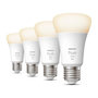 Voir la diapositive 2 : PHILIPS HUE White 9W A60 E27 EU x4