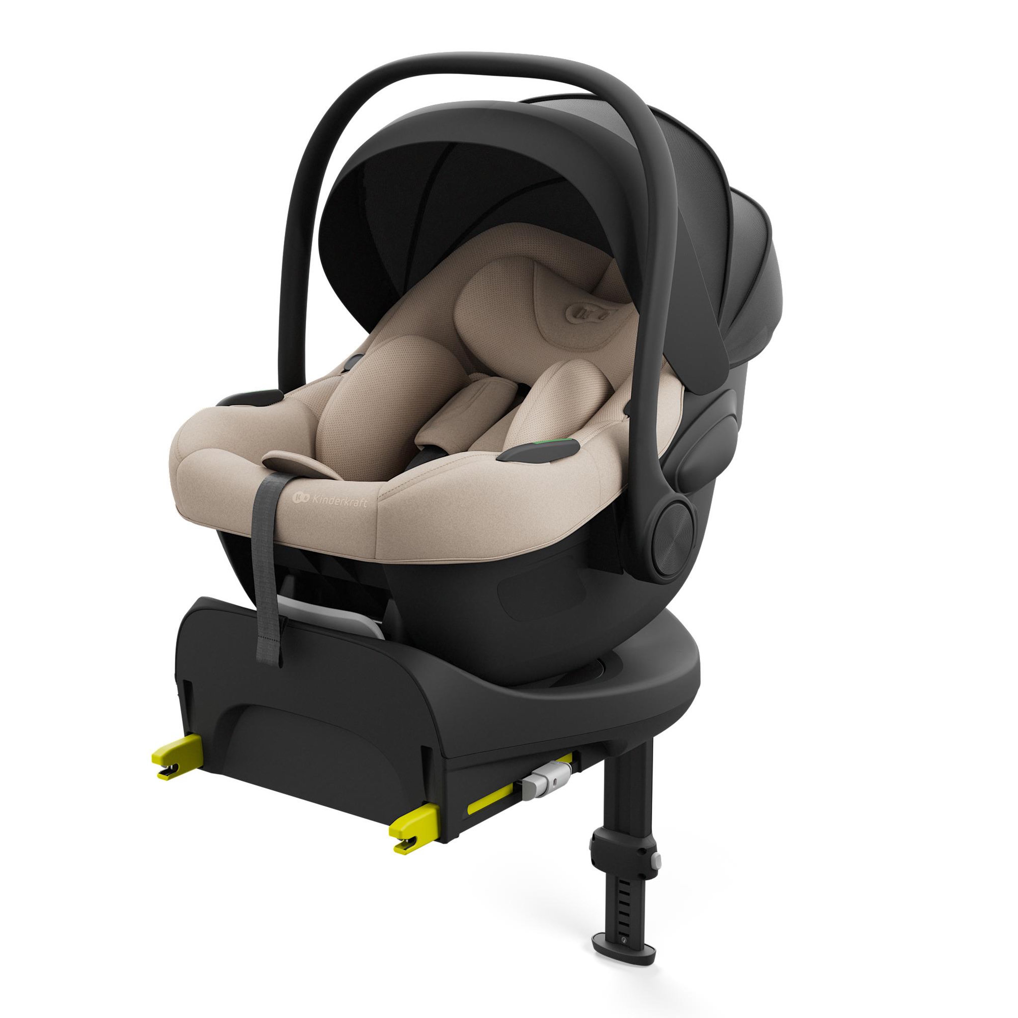 Voir la diapositive 1 : KINDERKRAFT Siège auto isofix bébé rotatif léger