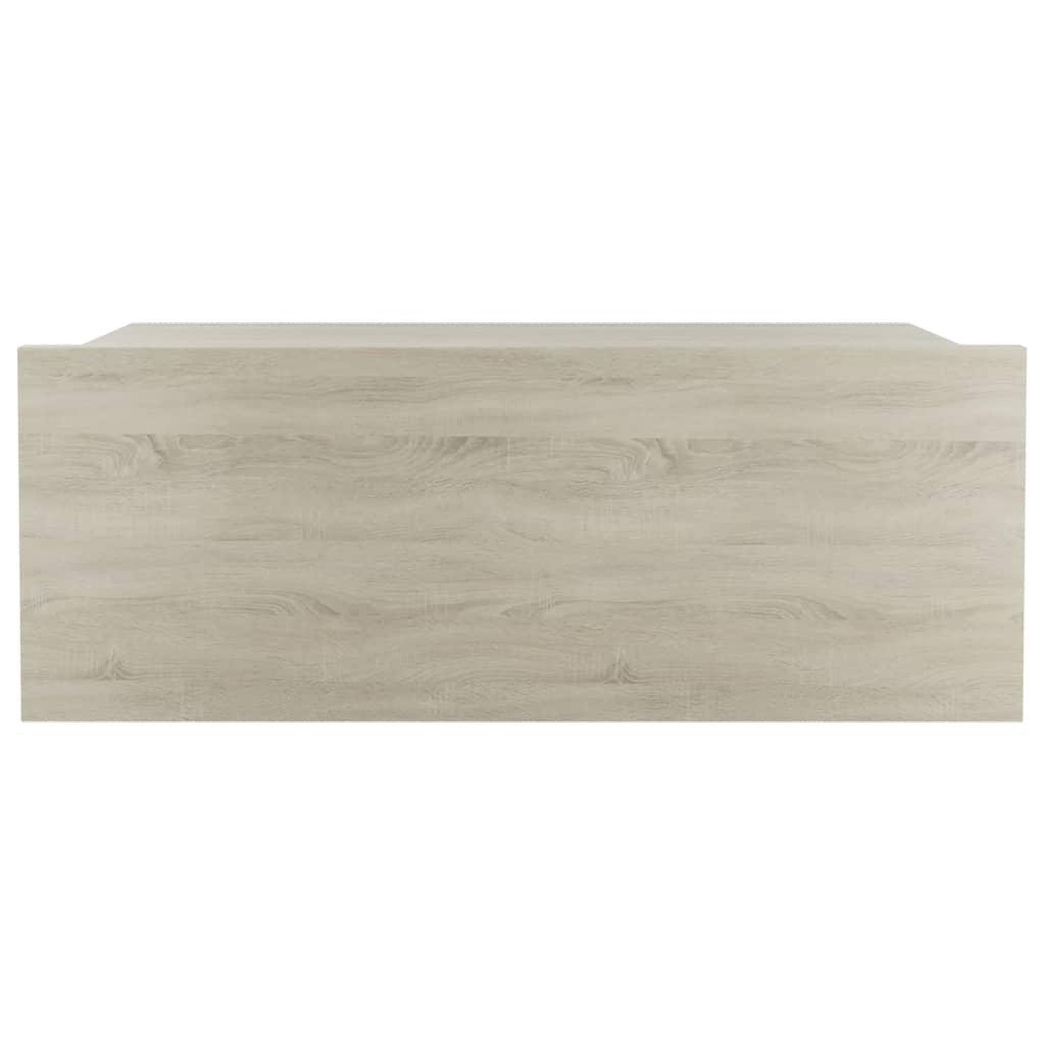 Voir la diapositive 4 : VIDAXL Tables de chevet flottantes 2 pcs Chene sonoma Bois ingenierie