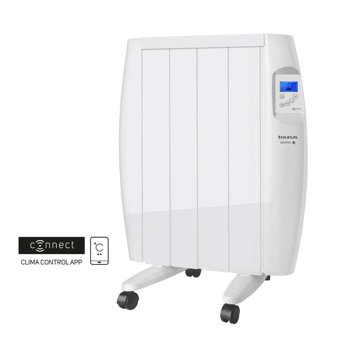Taurus Alpatec Radiateur électrique à inertie sèche connecté 600w blanc - malbork connect 600