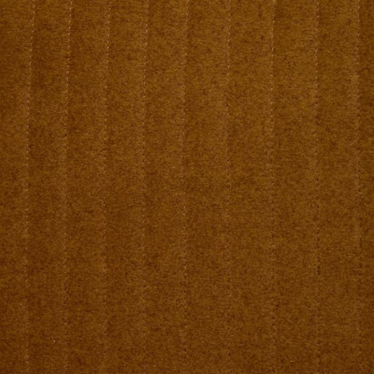 ATMOSPHERA Fauteuil velours LIBOR - Marron