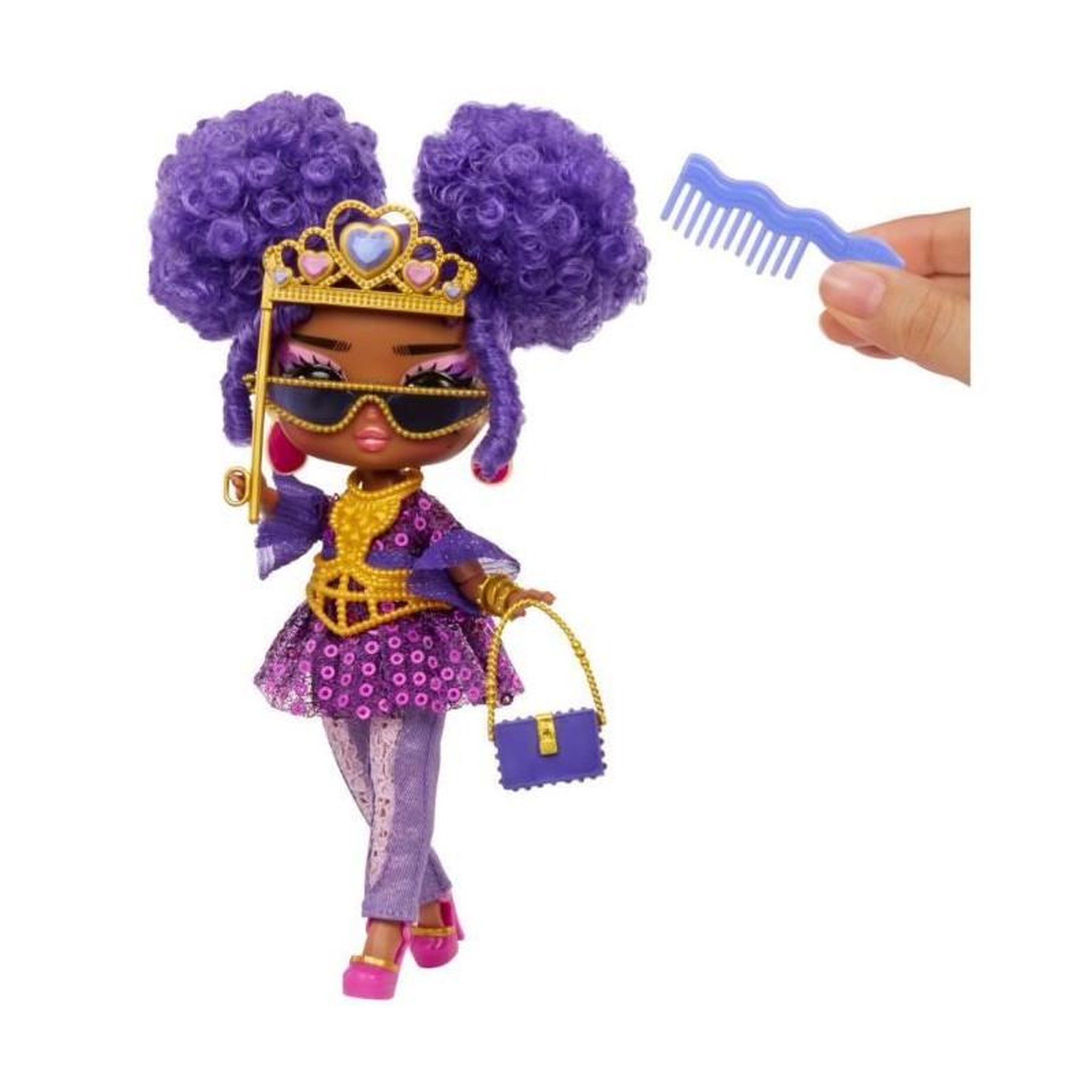 Voir la diapositive 2 : L.O.L. SURPRISE! L.O.L. Surprise Tweens - Poupée mannequin articulée 24 cm - Cassie Cool - 2 tenues et plusieurs accessoires - A partir de 4 an
