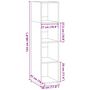 Voir la diapositive 6 : VIDAXL Buffet noir 30x41x124 cm bois d'ingenierie