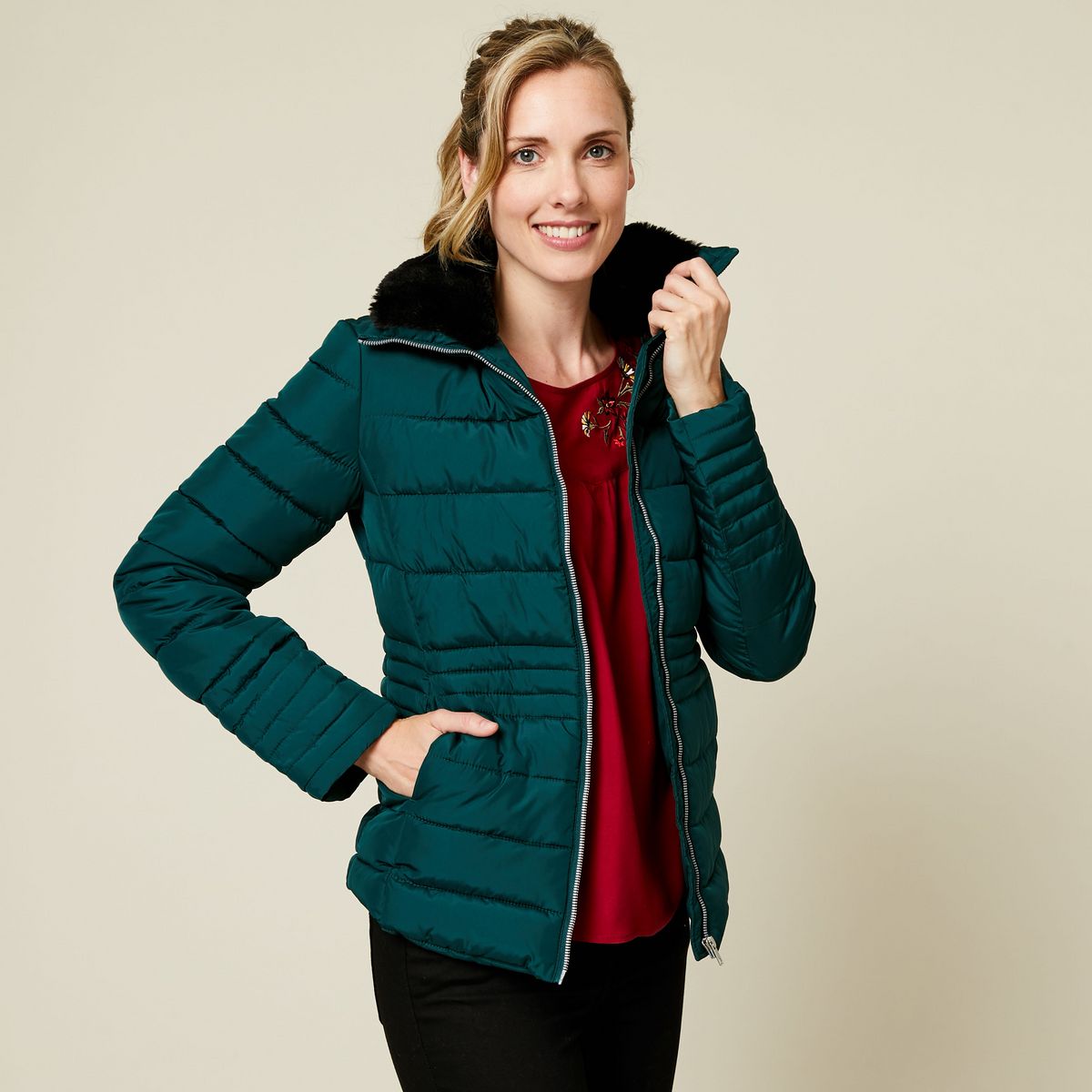 IN EXTENSO Doudoune femme