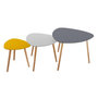 Voir la diapositive 2 : ATMOSPHERA Lot de 3 tables Gigognes break Miléo Atmosphera