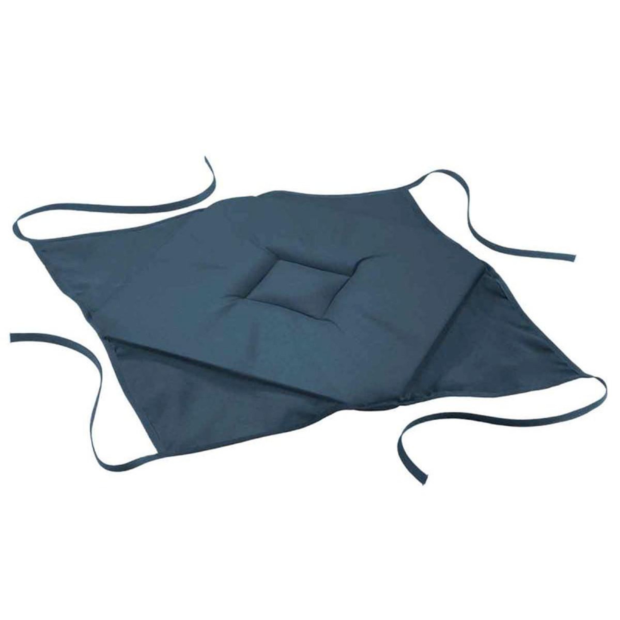 Douceur d'Intérieur Galette de Chaise  Essentiel  40x40cm Bleu Marine