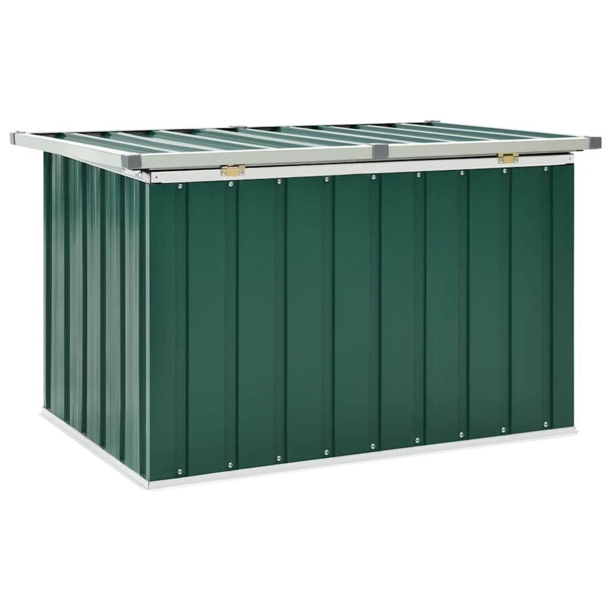VIDAXL Boîte de rangement de jardin Vert 109x67x65 cm