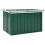 Voir la diapositive 3 : VIDAXL Boîte de rangement de jardin Vert 109x67x65 cm