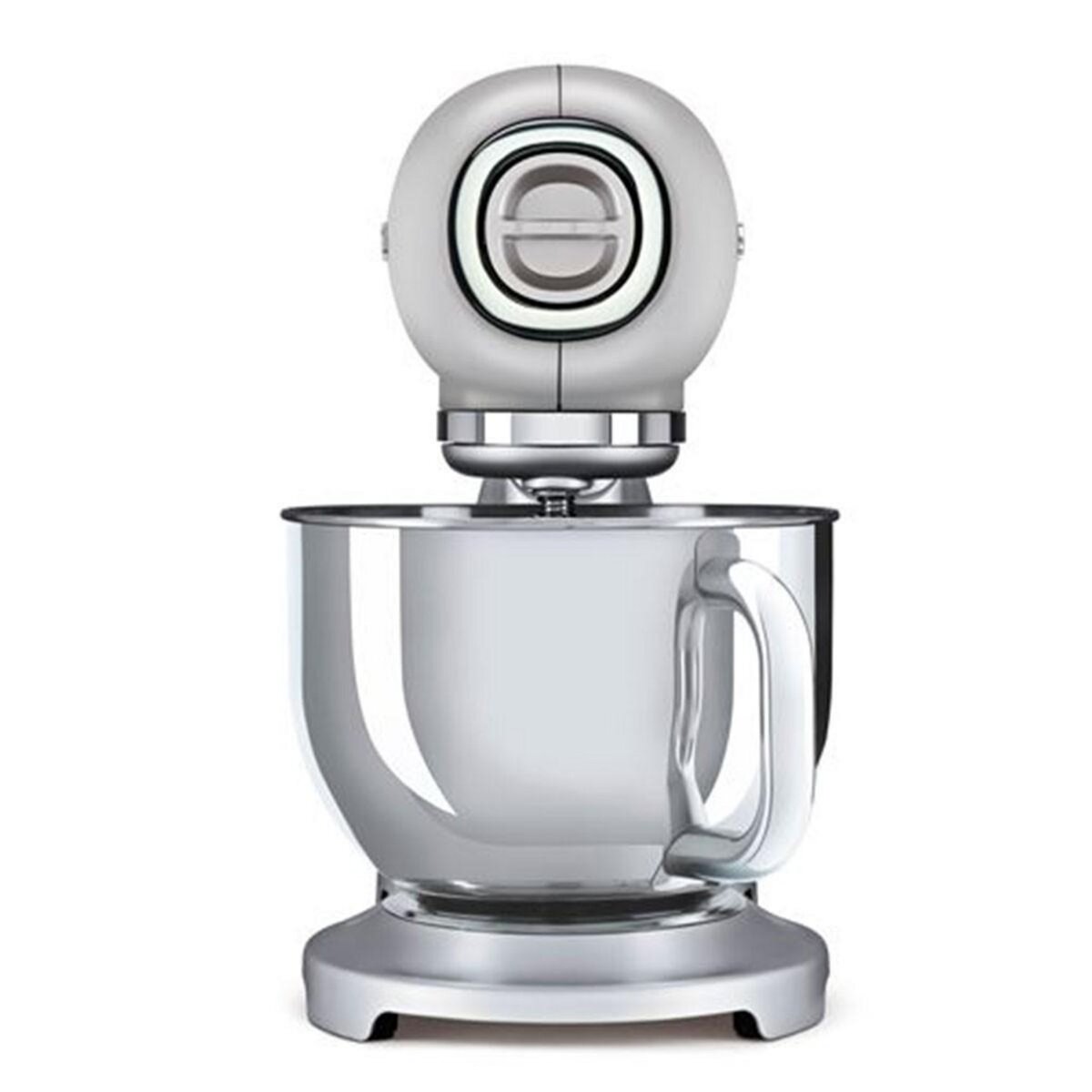 SMEG Robot pétrin sur socle 4,8l 800w gris métal - smf02sveu