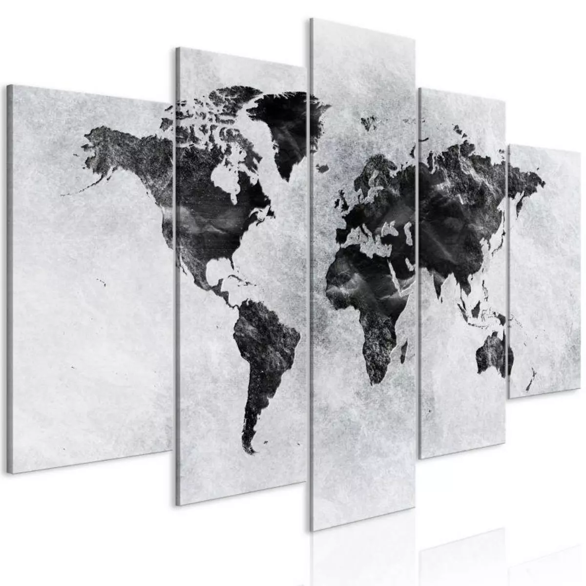 Paris Prix Tableau Imprimé 5 Panneaux  Concrete World Wide 