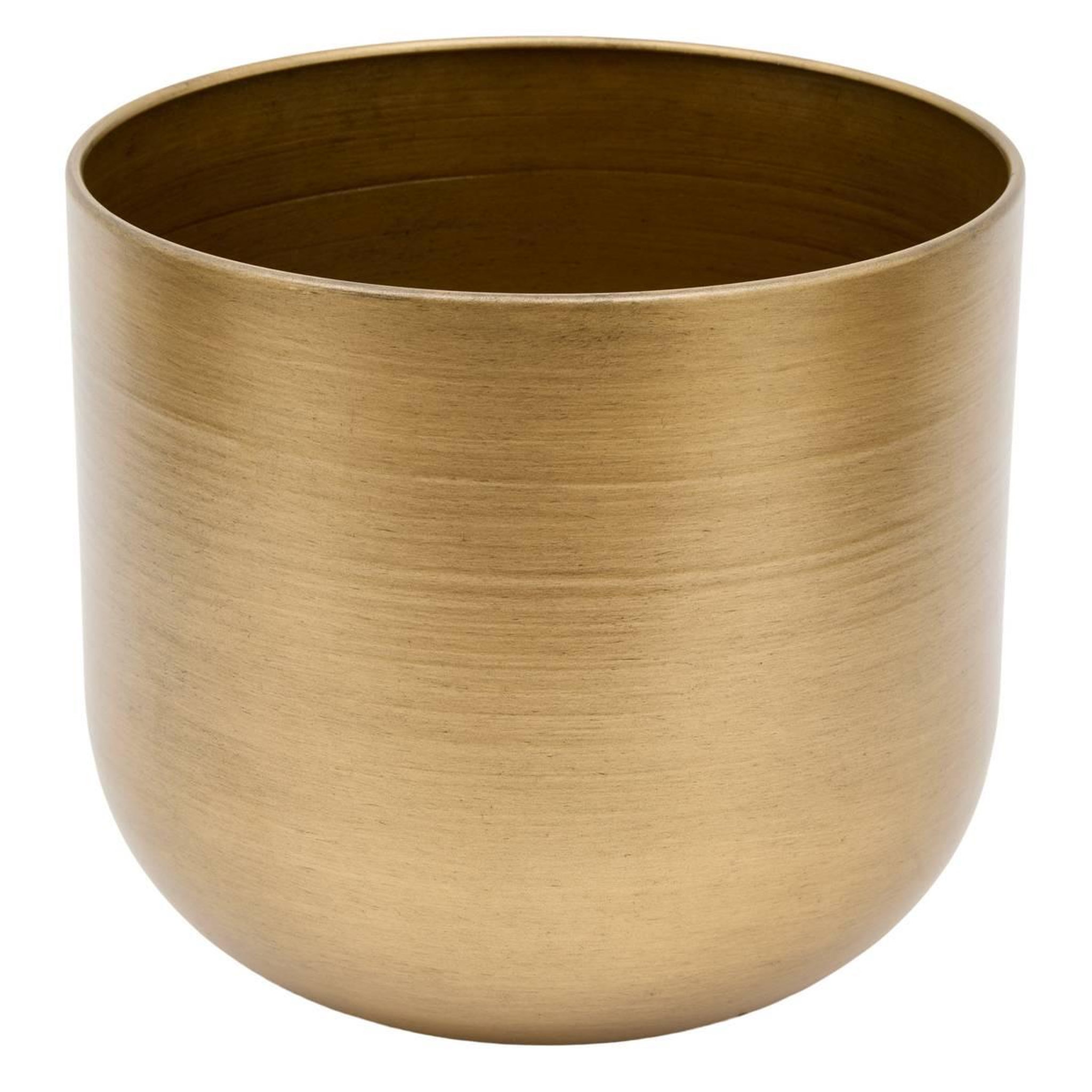 Voir la diapositive 2 : ATMOSPHERA Lot de 2 boîtes déco  erica  26cm doré