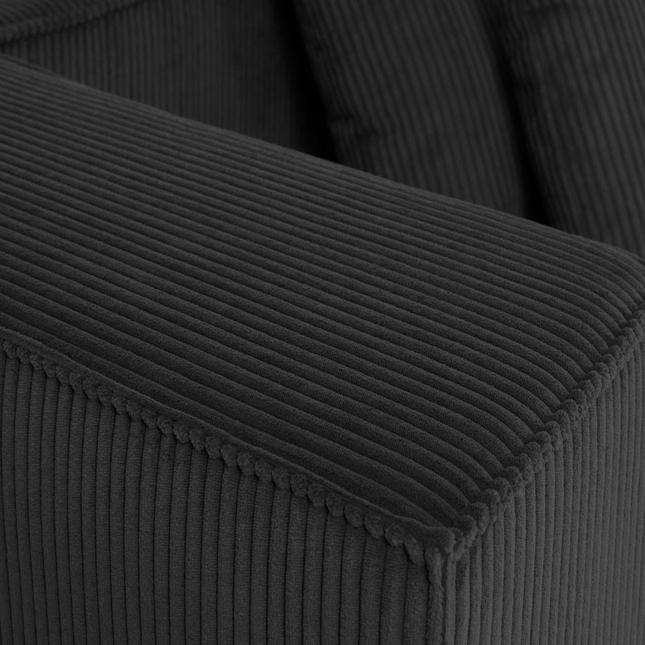 Voir la diapositive 6 : BEST MOBILIER Colombine - canapé modulable droit - 3 places - en velours côtelé