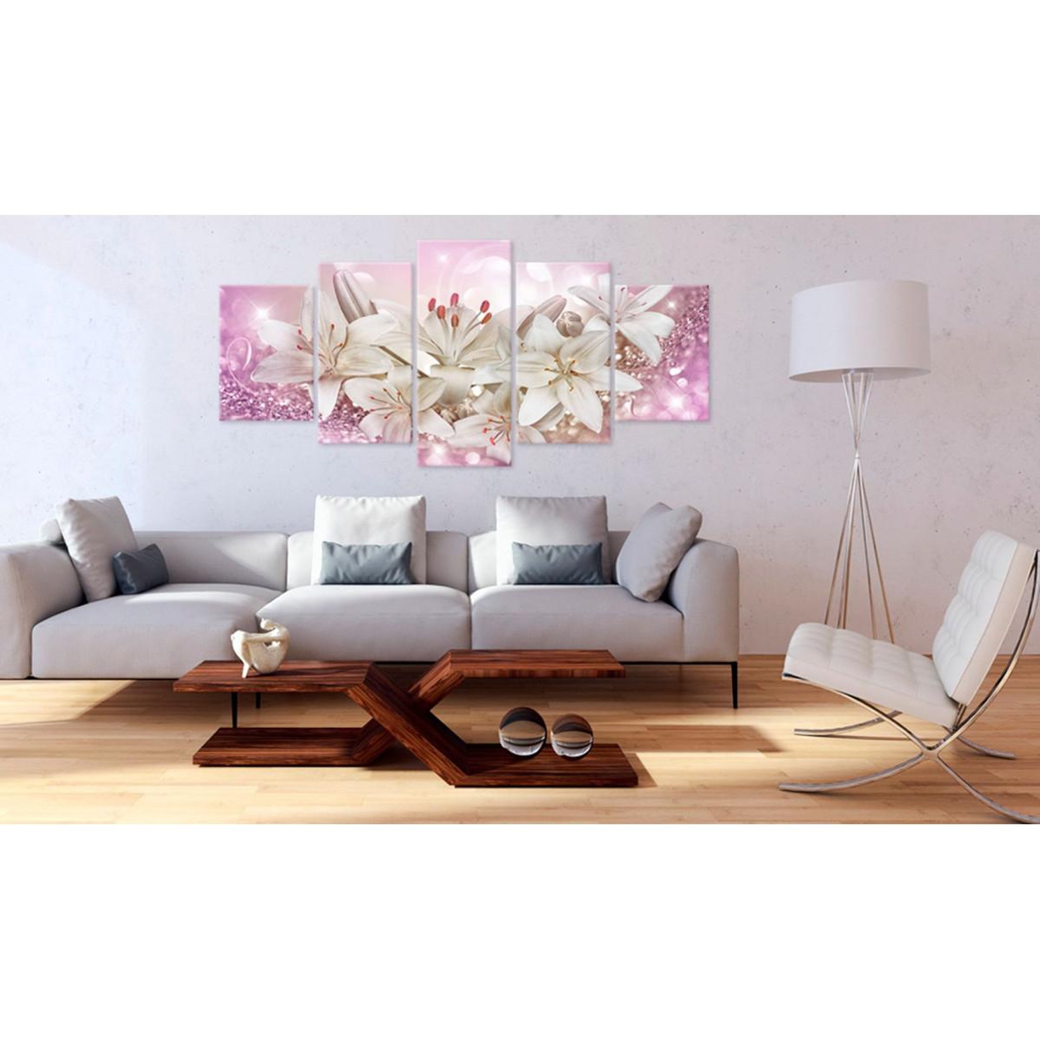 Voir la diapositive 2 : Paris Prix Tableau Imprimé  Pink Courtship