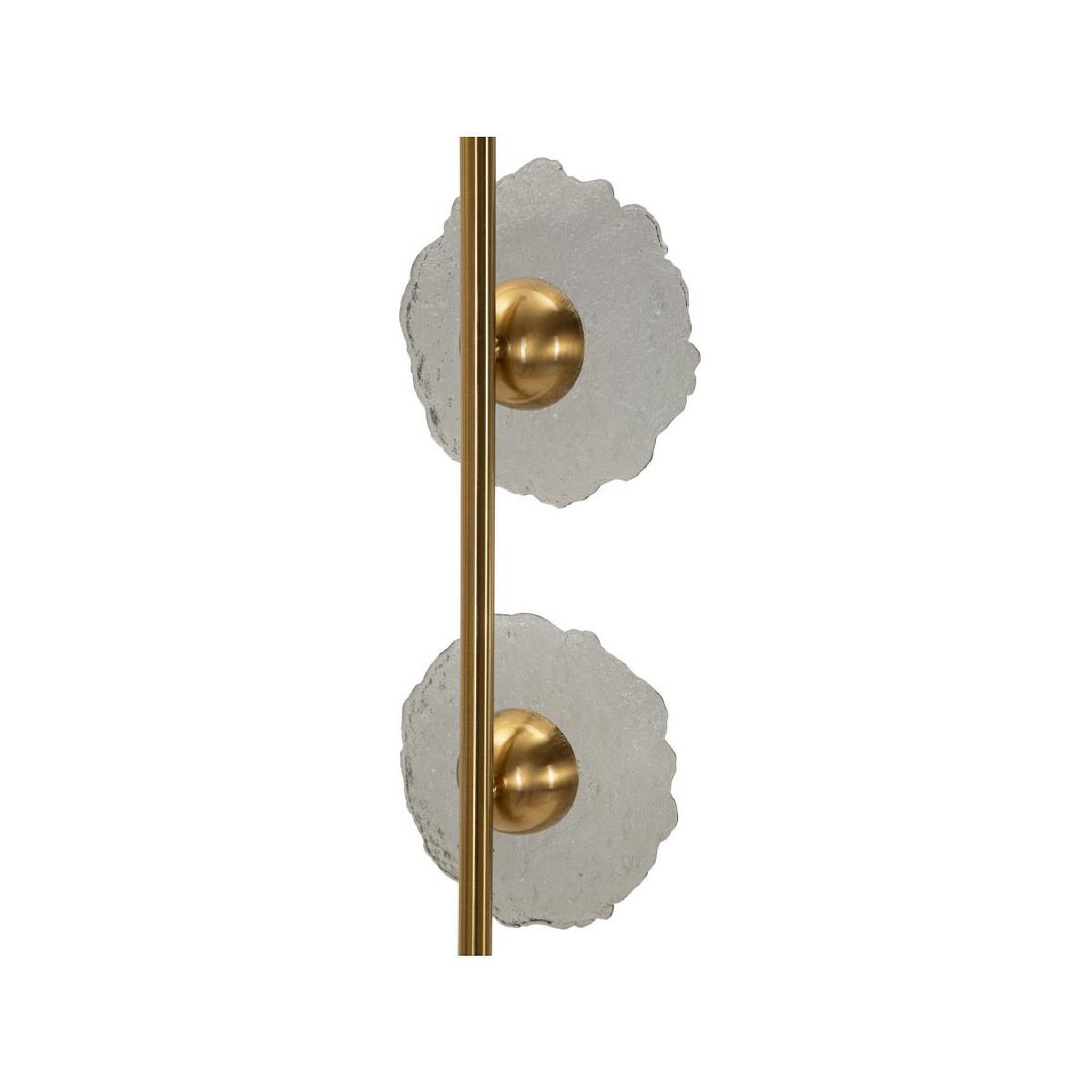 Voir la diapositive 4 : Paris Prix Suspension verticale design  emily  110cm or & gris