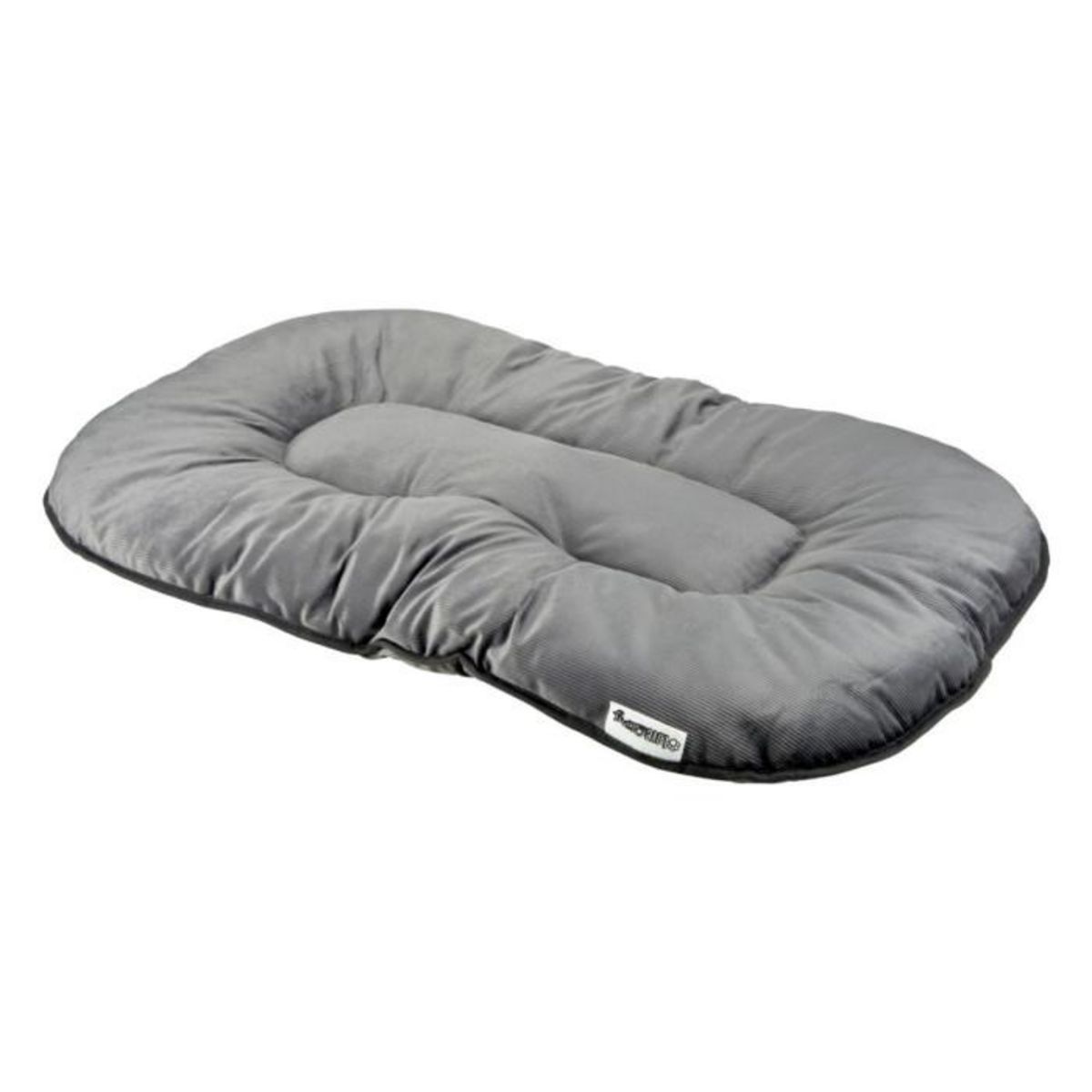 Paris Prix Coussin Pour Chien & Chat Velours  Crafty  69cm Gris