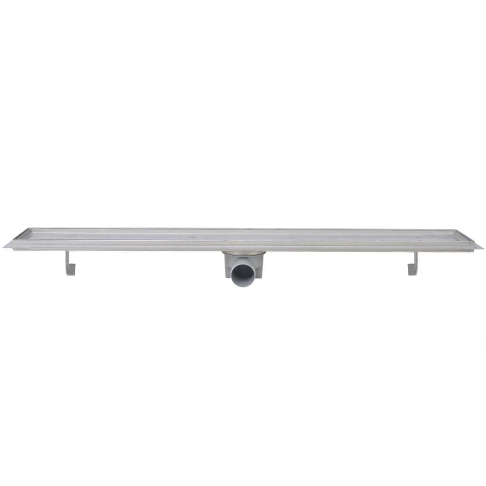 Voir la diapositive 4 : VIDAXL Drain de douche lineaire 2 pc 930 x 140 mm Acier inoxydable