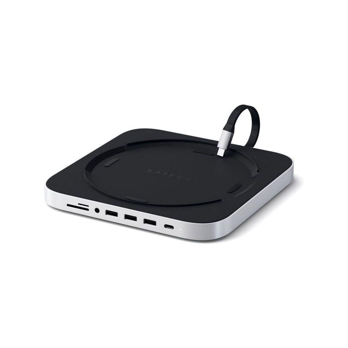 SATECHI Station d'accueil USB-C pour Mac mini silver