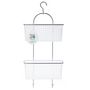 Voir la diapositive 4 : FIVE Support de Douche  2 Paniers  Blanc