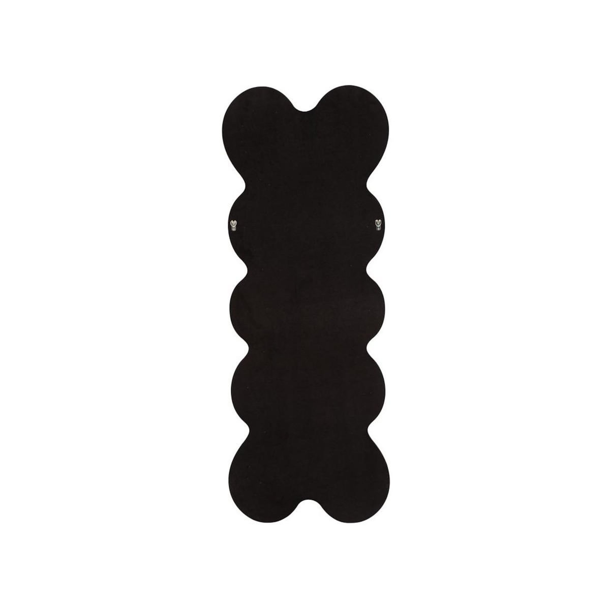 Paris Prix Miroir Mural en Velours  Monica  160cm Noir