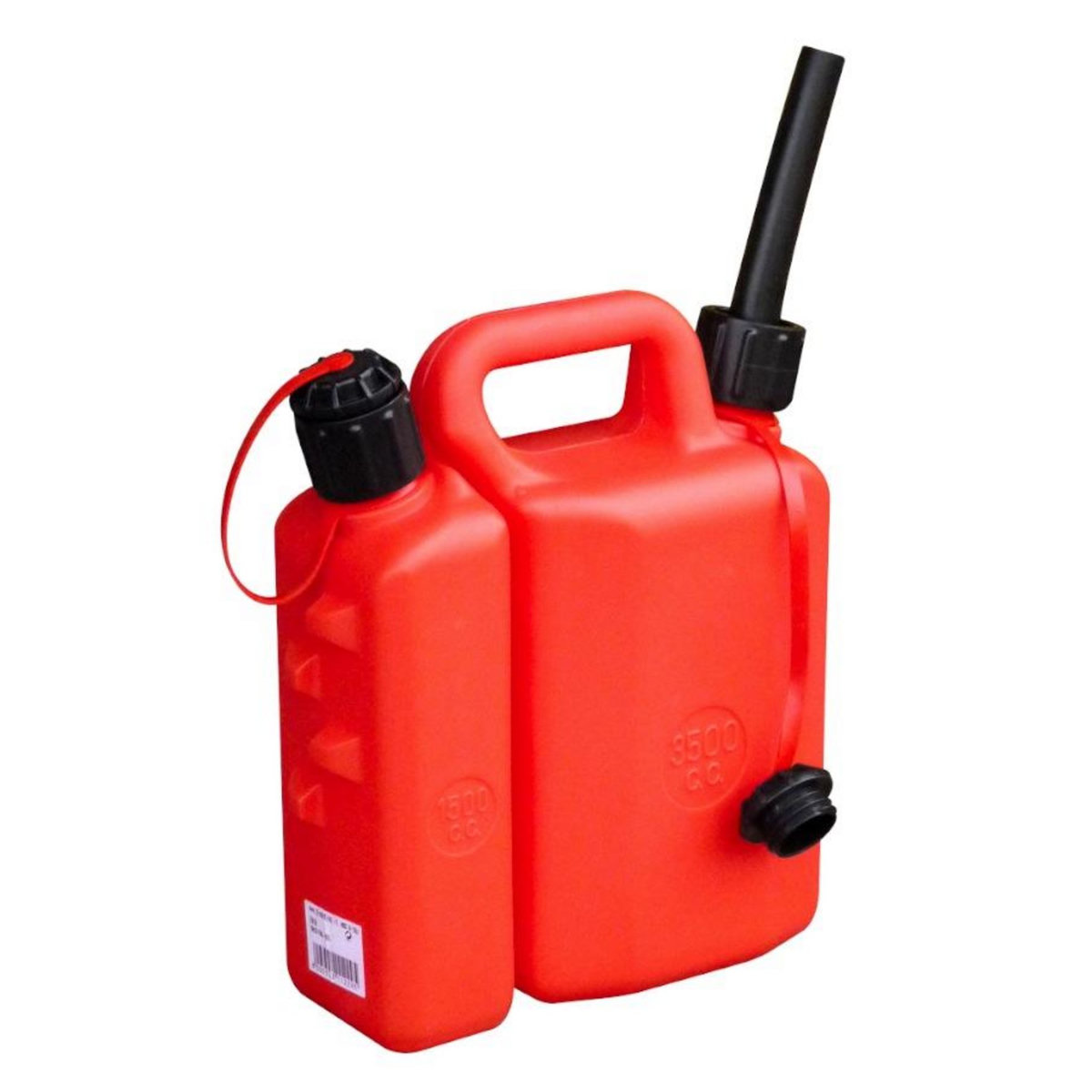 OUTIFRANCE Jerrycan à double compartiment 3,5 + 1,5 L