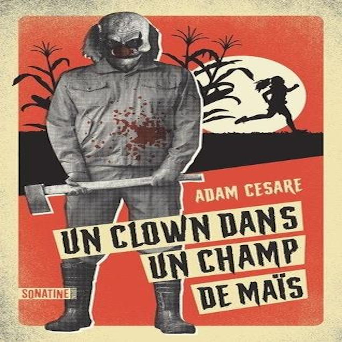 UN CLOWN DANS UN CHAMP DE MAIS , Cesare Adam