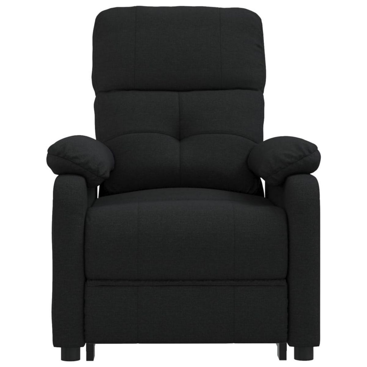 VIDAXL Fauteuil inclinable electrique Noir Tissu