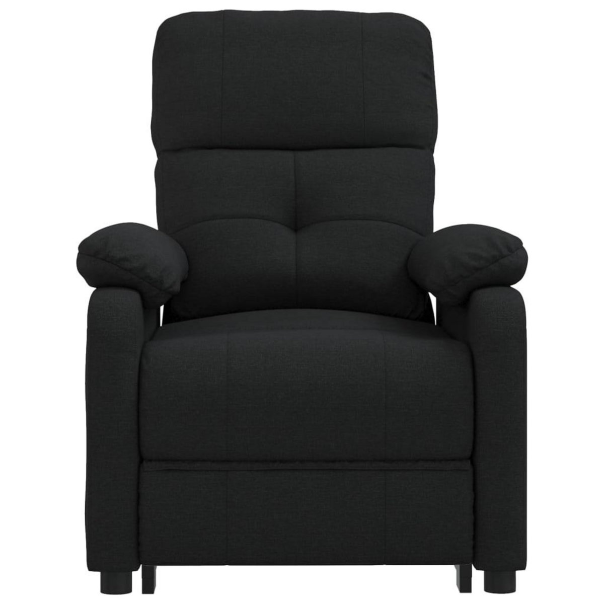 VIDAXL Fauteuil inclinable electrique Noir Tissu