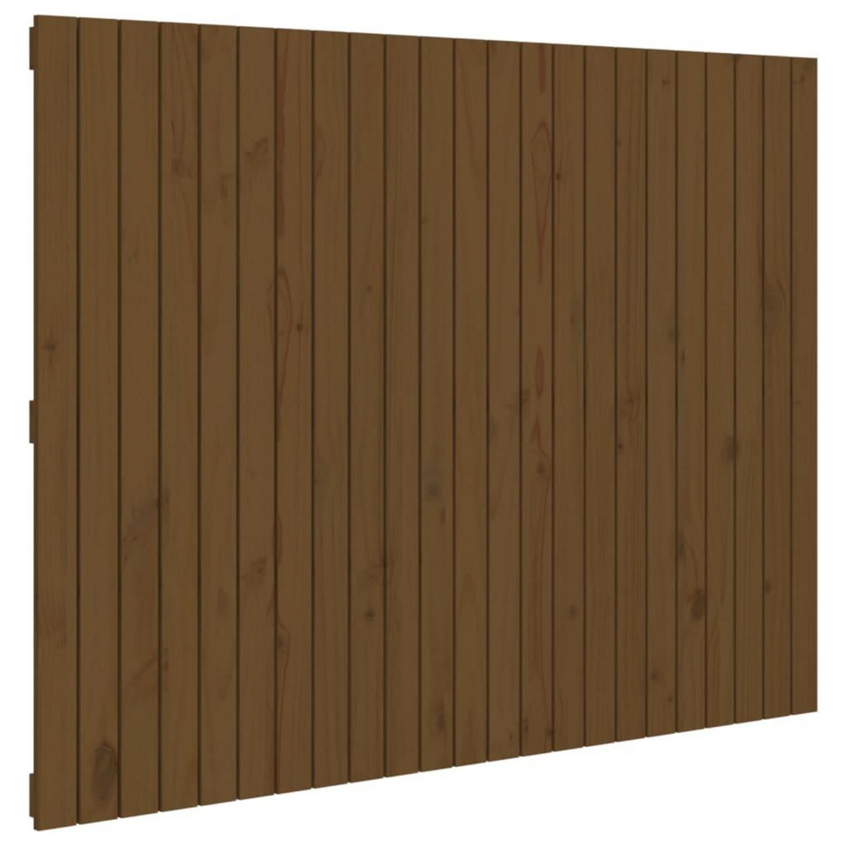 VIDAXL Tete de lit murale Marron miel 146,5x3x110cm Bois massif de pin