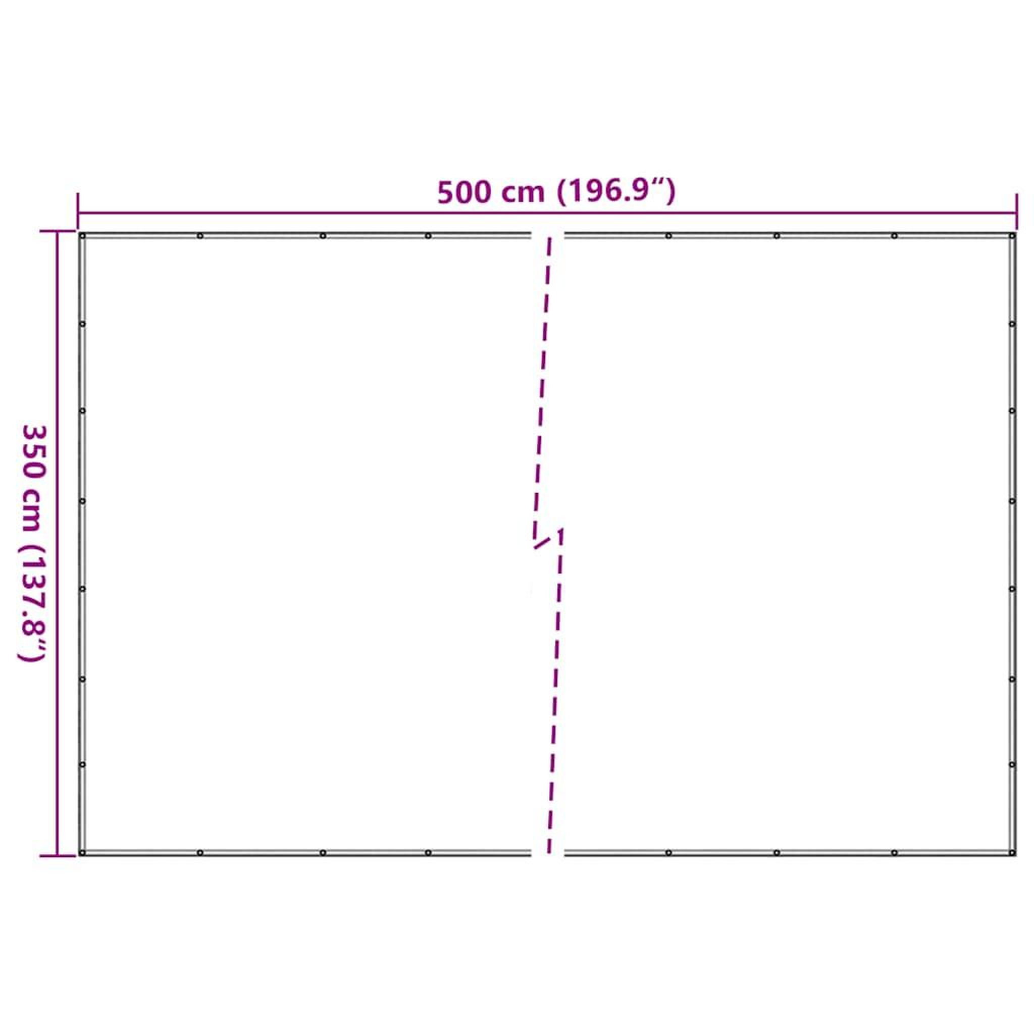 Voir la diapositive 6 : VIDAXL Filet de conteneur PEHD 3,5 x 5 m Noir