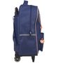Voir la diapositive 3 : LOLA ESPELETTA Sac à dos à roulettes bleu 