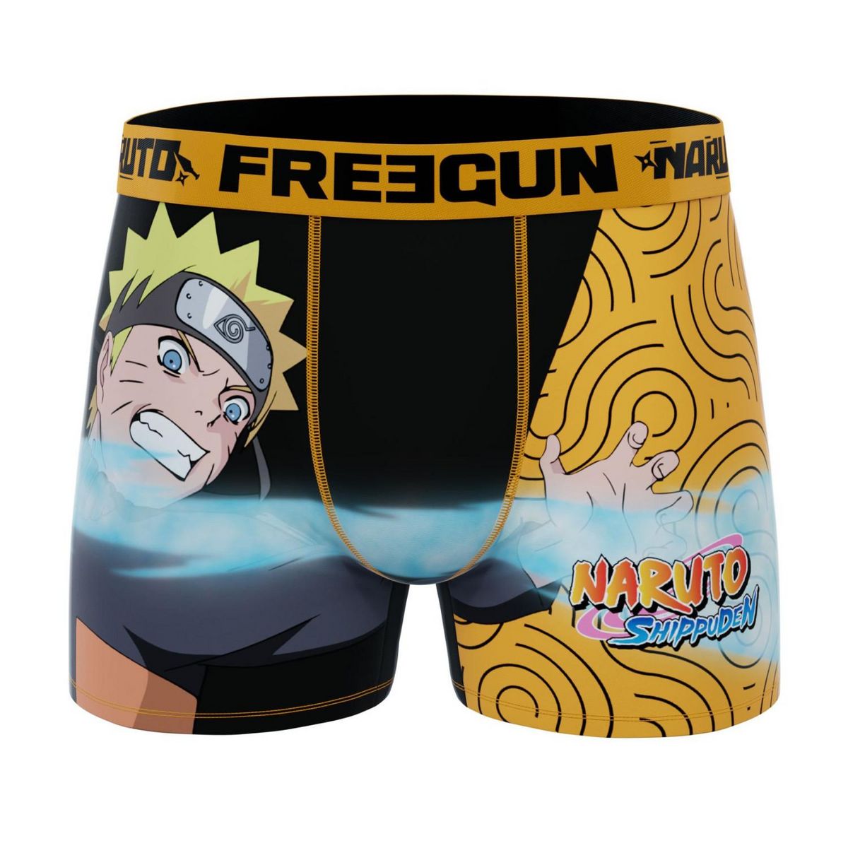 FREEGUN Lot de 4 boxers enfant Naruto Shippuden