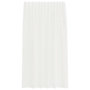 Voir la diapositive 4 : VIDAXL Rideaux en voile avec boucles 2 pcs blanc 140x175 cm